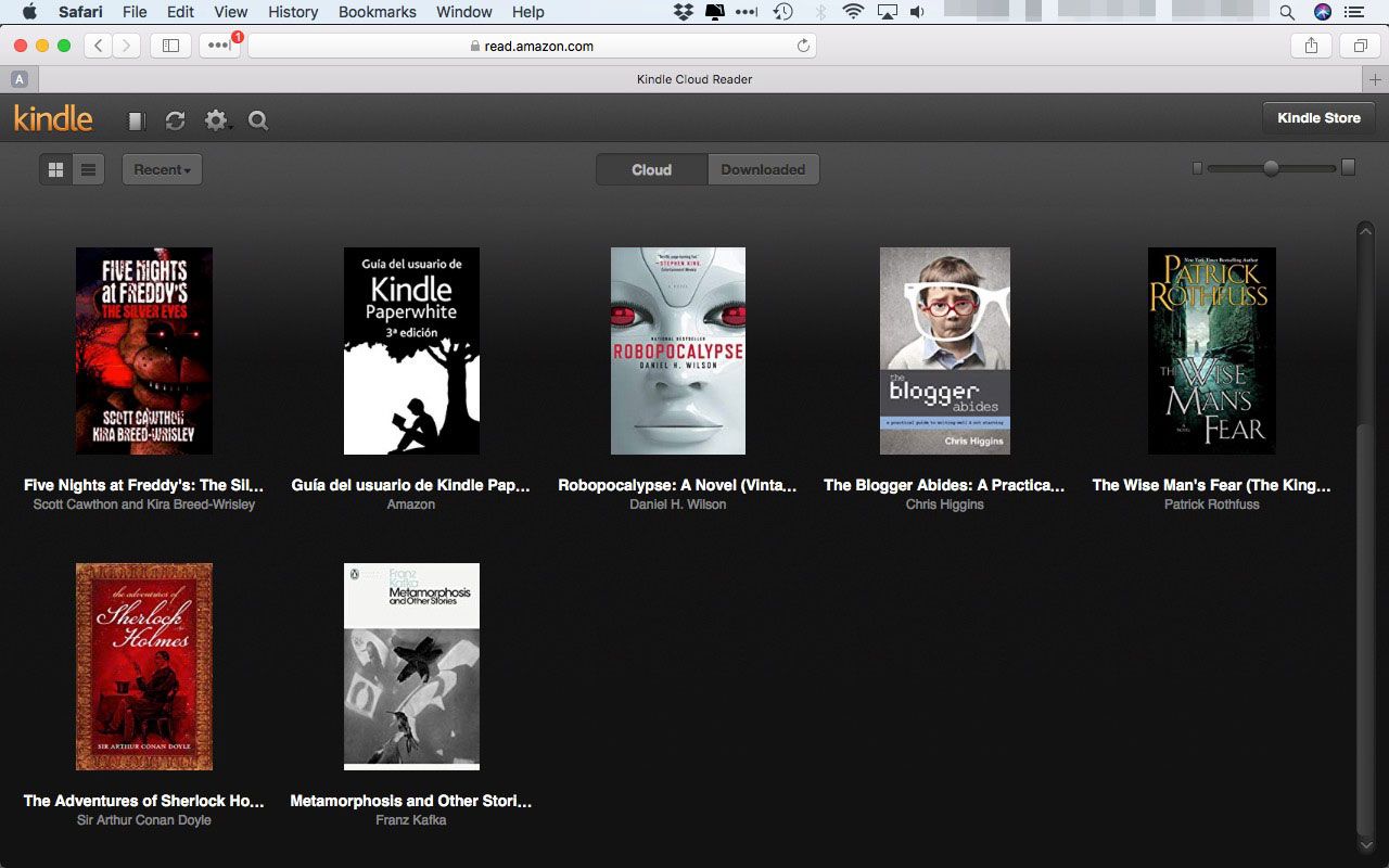 kindle reader for mac os